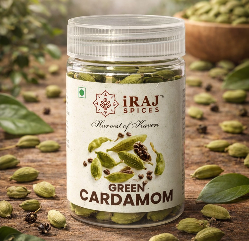 naturally aromatic green cardamom